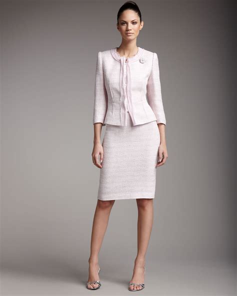 boucle suit women